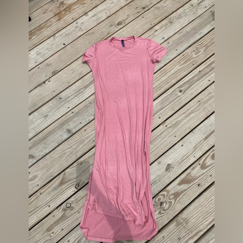 Soft Stitch TShirt Dress